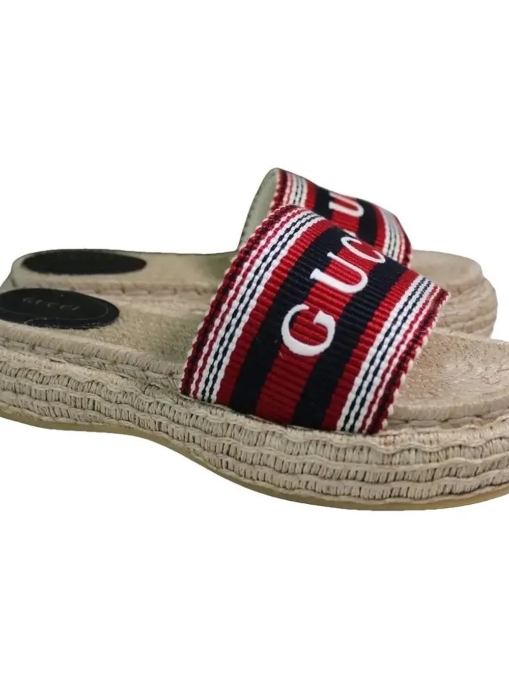 Gucci "Sabela"  espadrille sandals - Picture 2 of 5